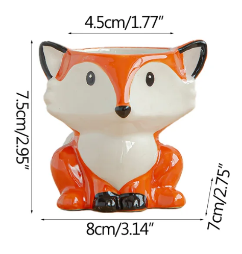 Ceramic Animal succulent pots
