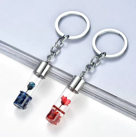 Forever Flower Keychain