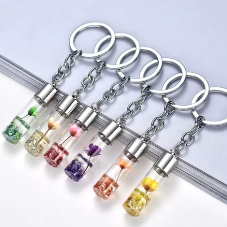 Forever Flower Keychain
