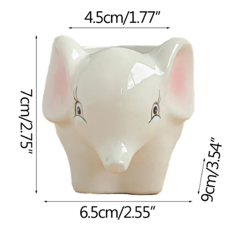 Ceramic Animal succulent pots