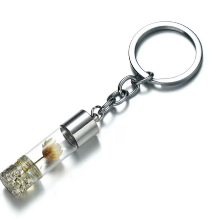 Forever Flower Keychain